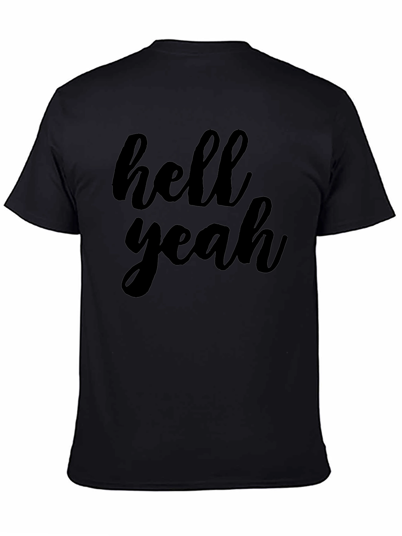 Hell Yeah Graphic Tee - Mens Crew Neck T-Shirt