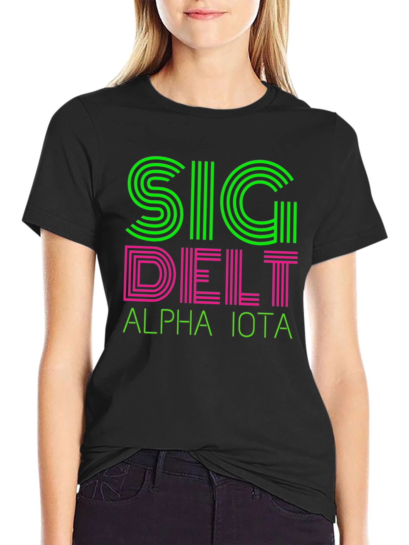 Sig Delt Alpha Iota Graphic Tee