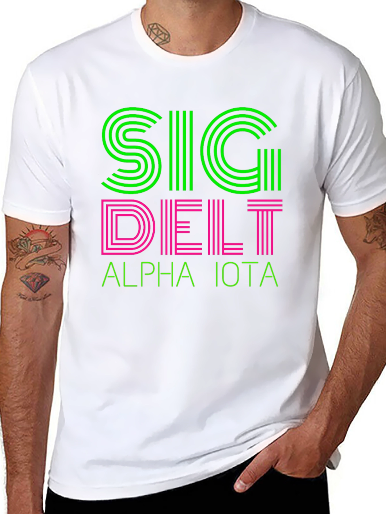 Sig Delt Alpha Iota Graphic Tee