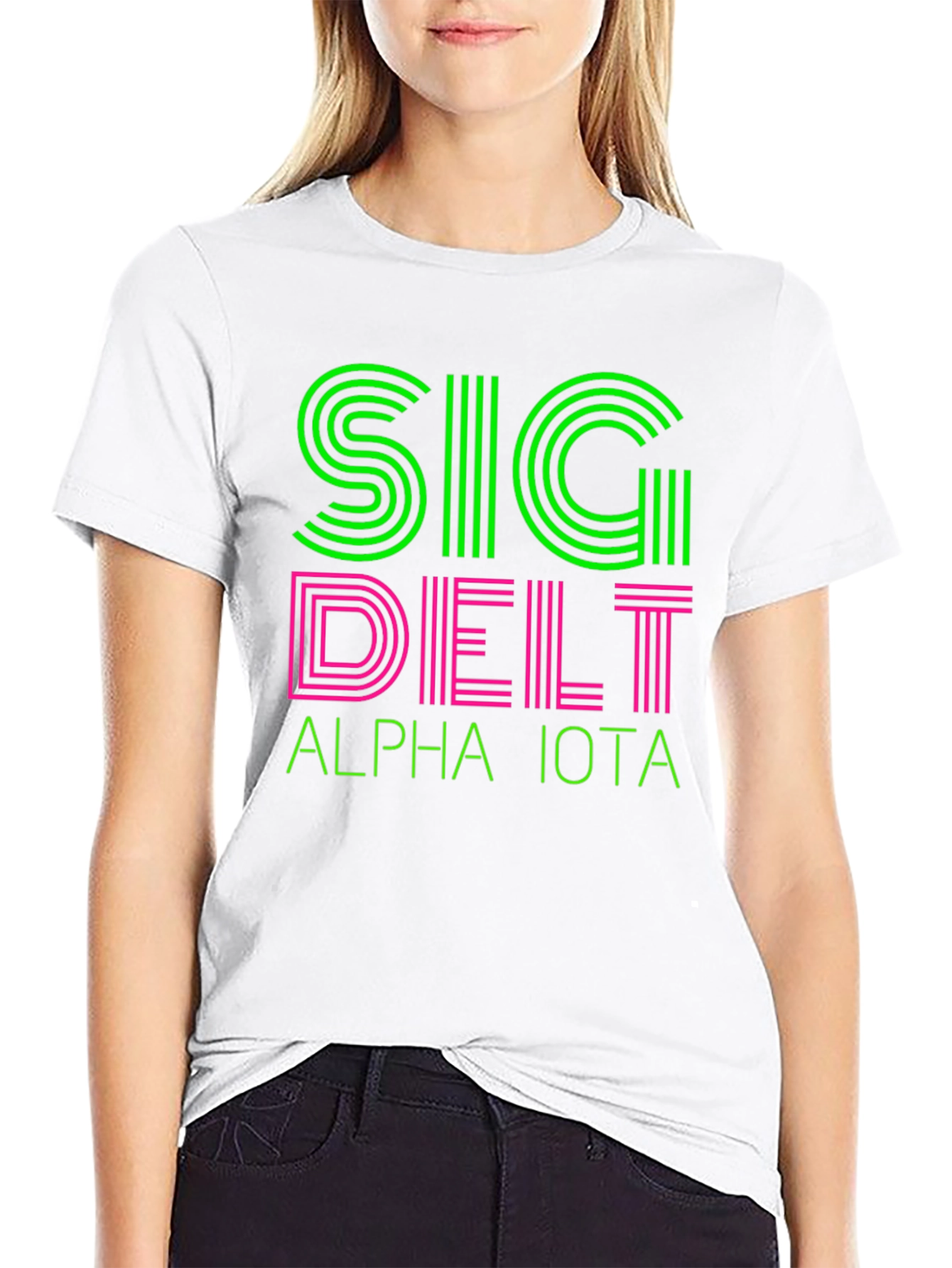 Sig Delt Alpha Iota Graphic Tee