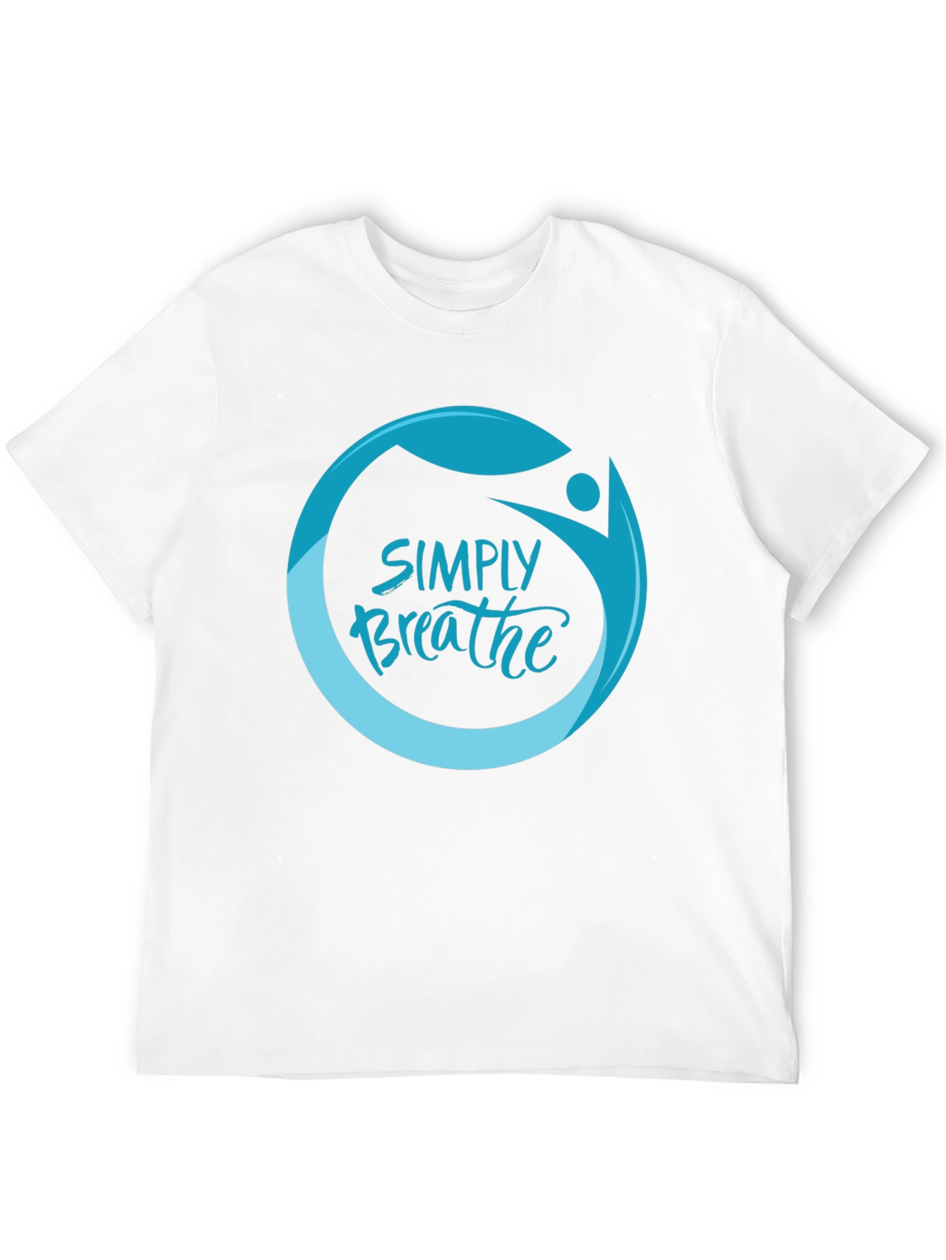 Simply Breathe Graphic Tee -  Comfortable & Stylish