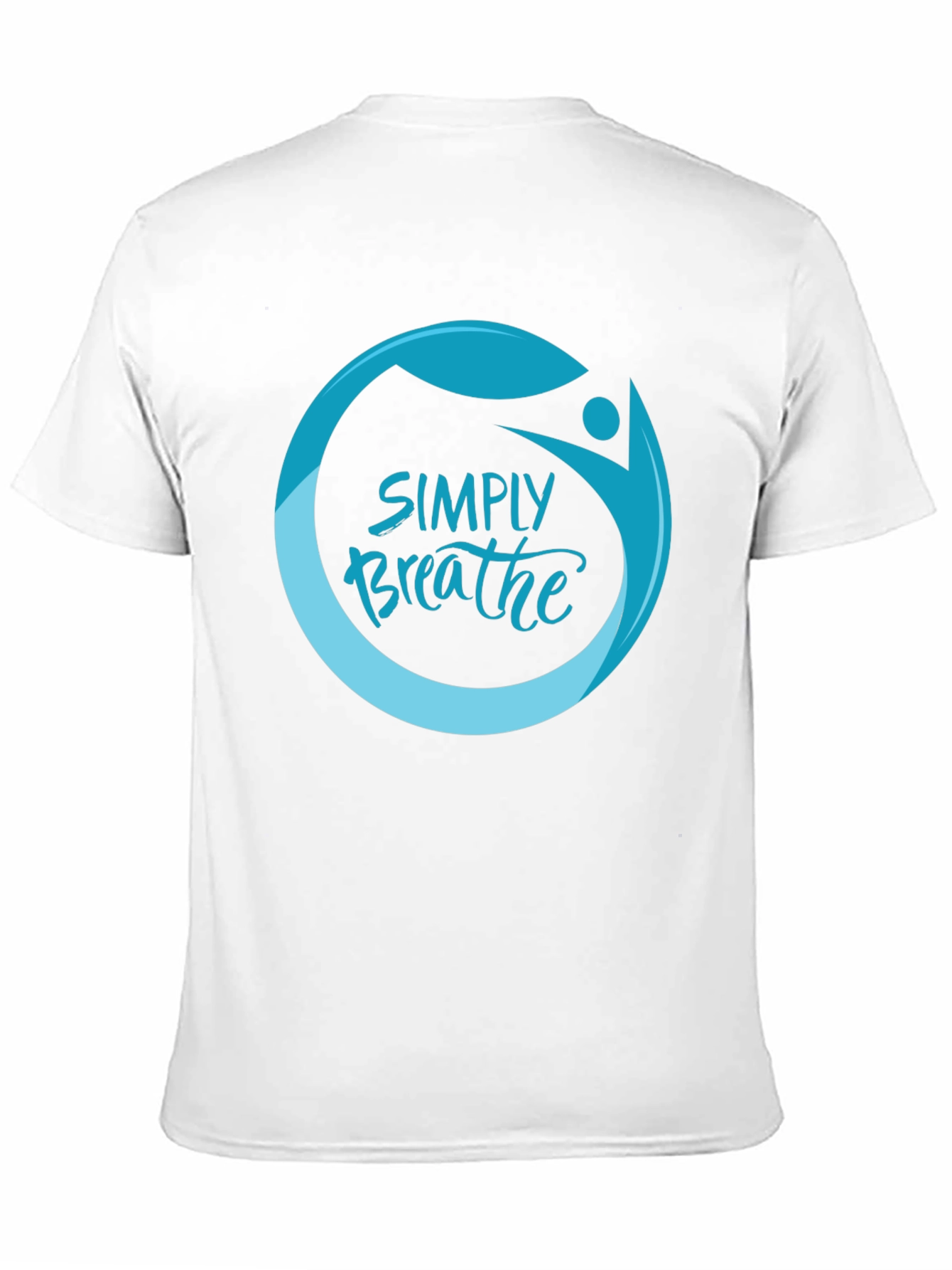Simply Breathe Graphic Tee -  Comfortable & Stylish