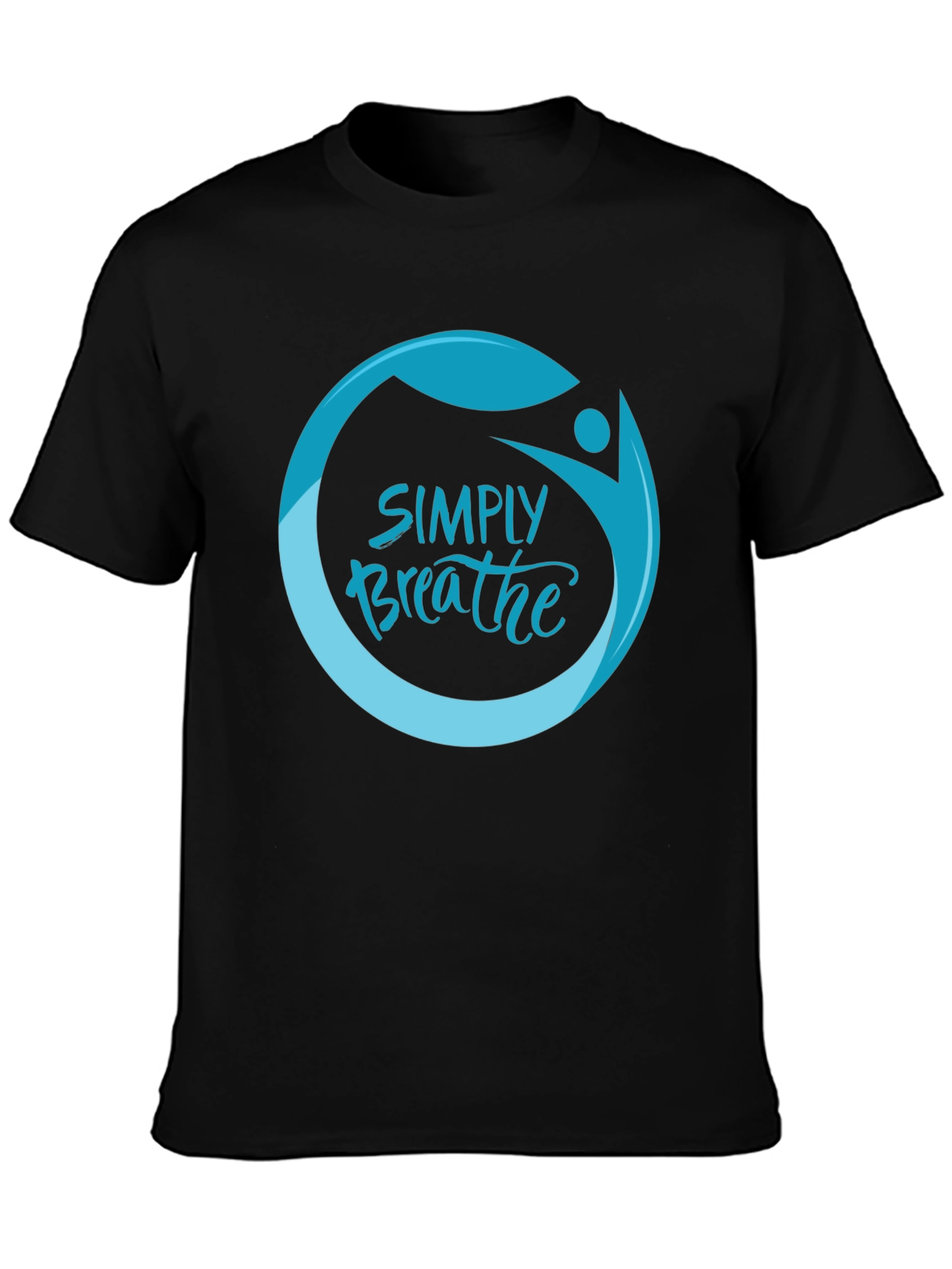 Simply Breathe Graphic Tee -  Comfortable & Stylish