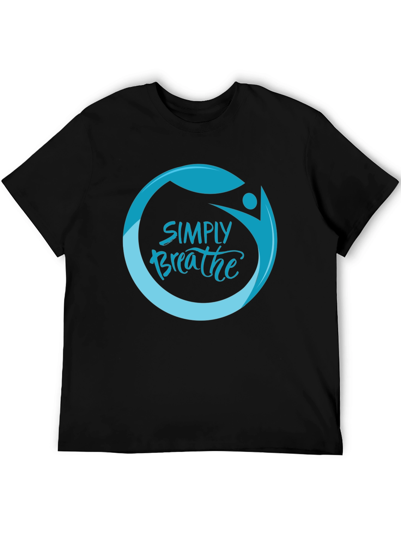 Simply Breathe Graphic Tee -  Comfortable & Stylish