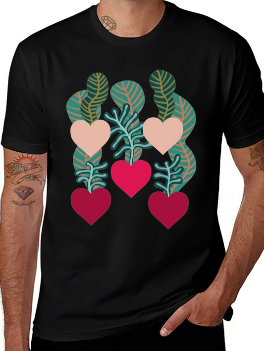 Heart Plant Graphic Tee - Love Blooms