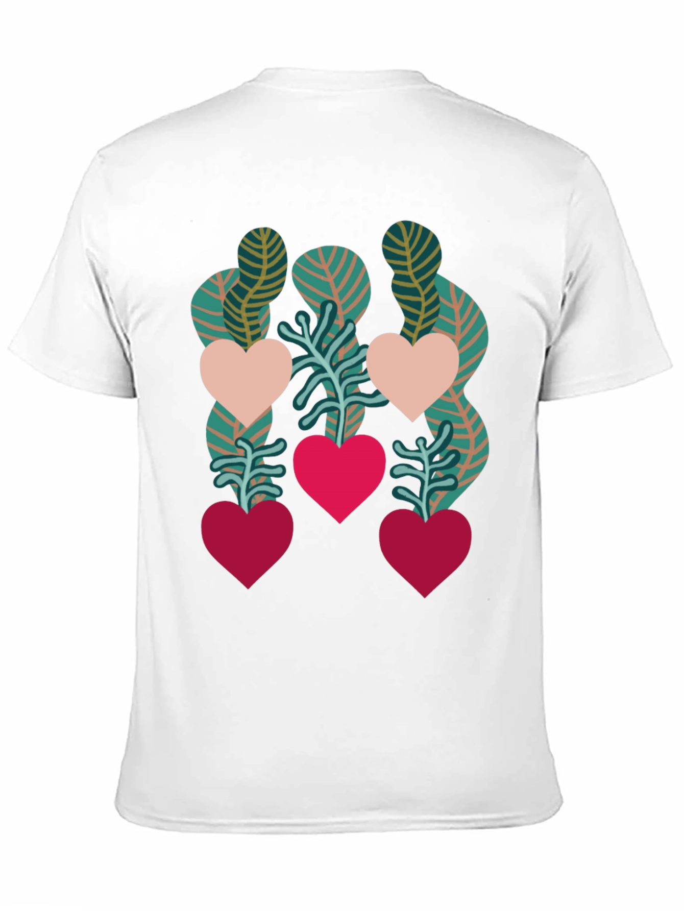 Heart Plant Graphic Tee - Love Blooms