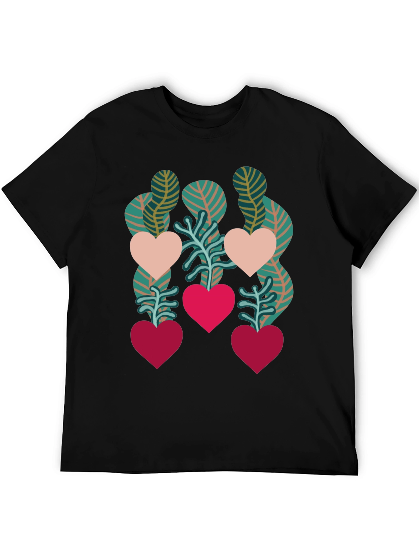 Heart Plant Graphic Tee - Love Blooms