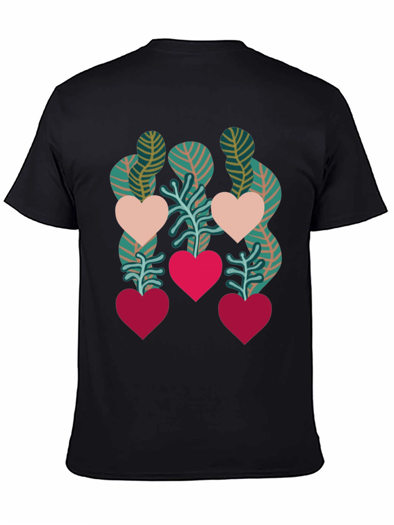 Heart Plant Graphic Tee - Love Blooms