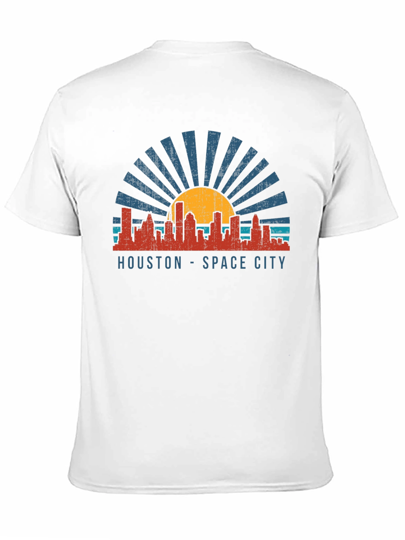 Houston Space City Retro T-Shirt