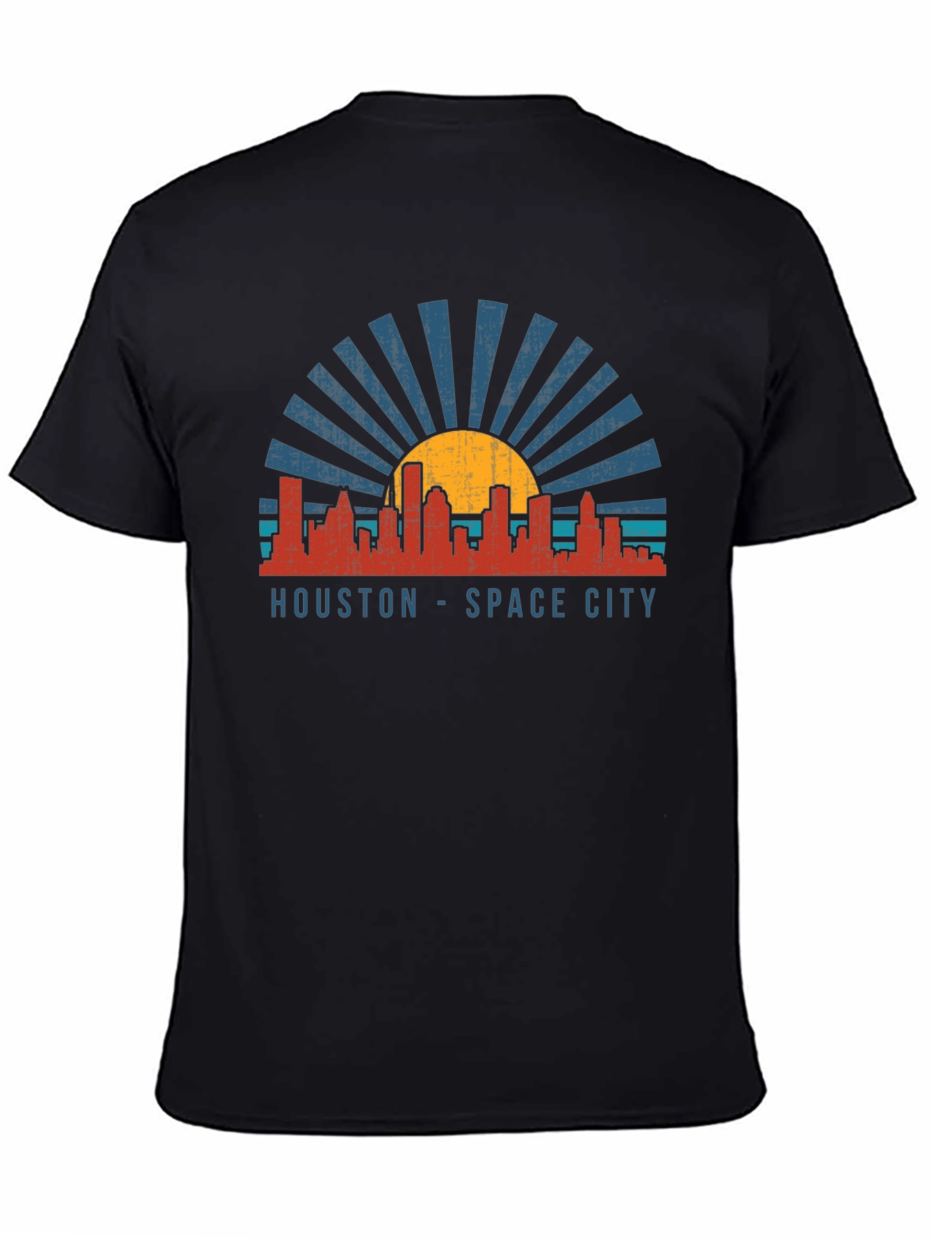 Houston Space City Retro T-Shirt