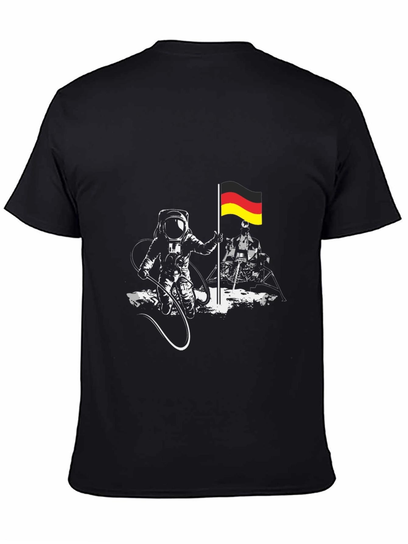 German Astronaut T-Shirt - Moon Landing Tee