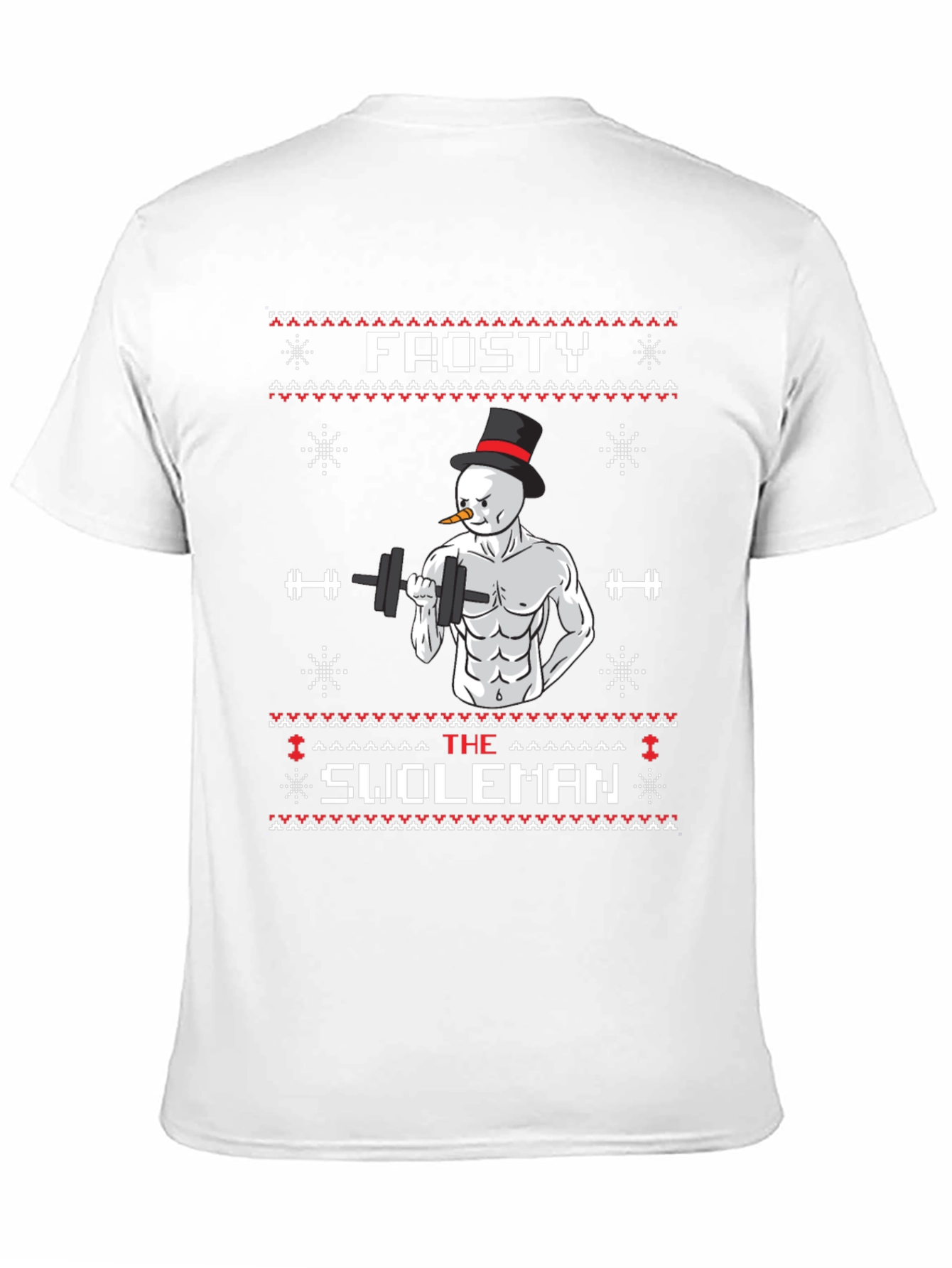 Frosty the Swoleman T-Shirt - Holiday Gym Humor