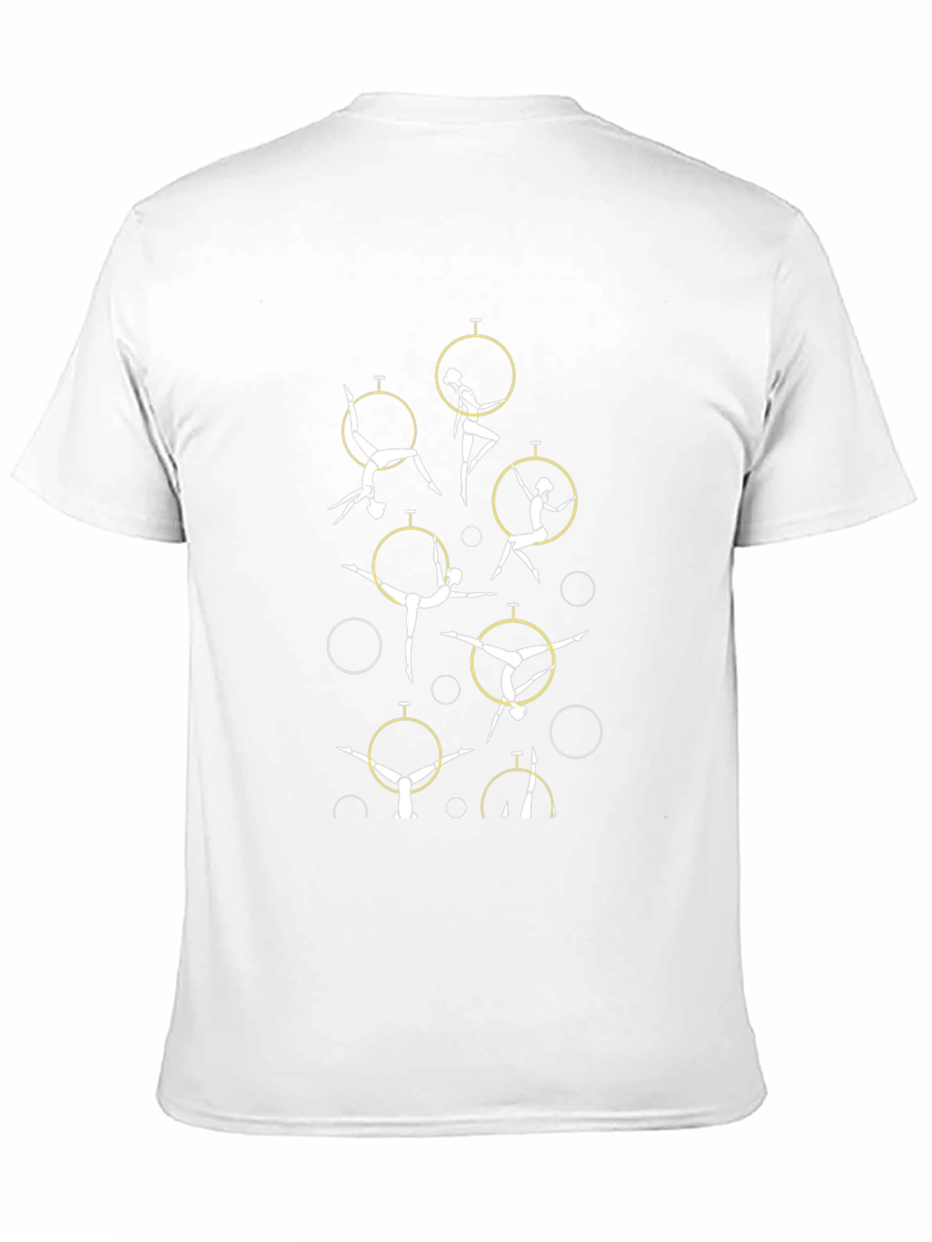 Aerial Acrobatics T-Shirt - Black Cotton Graphic Tee