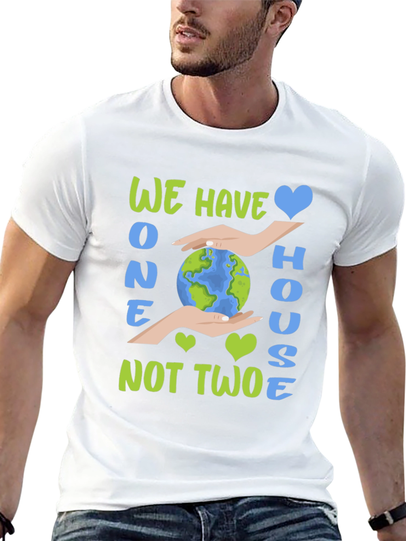 One Earth T-Shirt - Sustainable Planet Tee