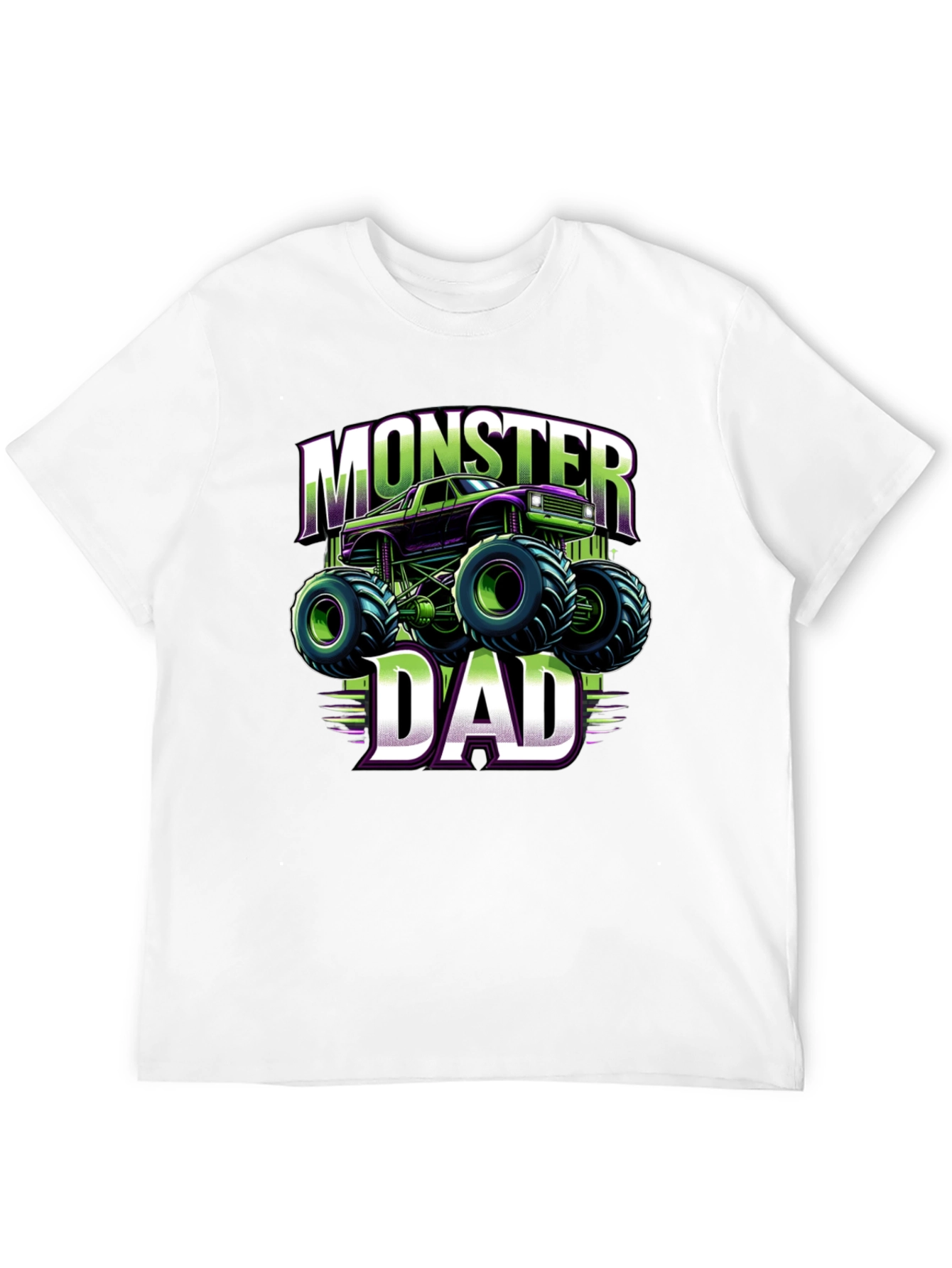 Monster Dad Truck Graphic T-Shirt