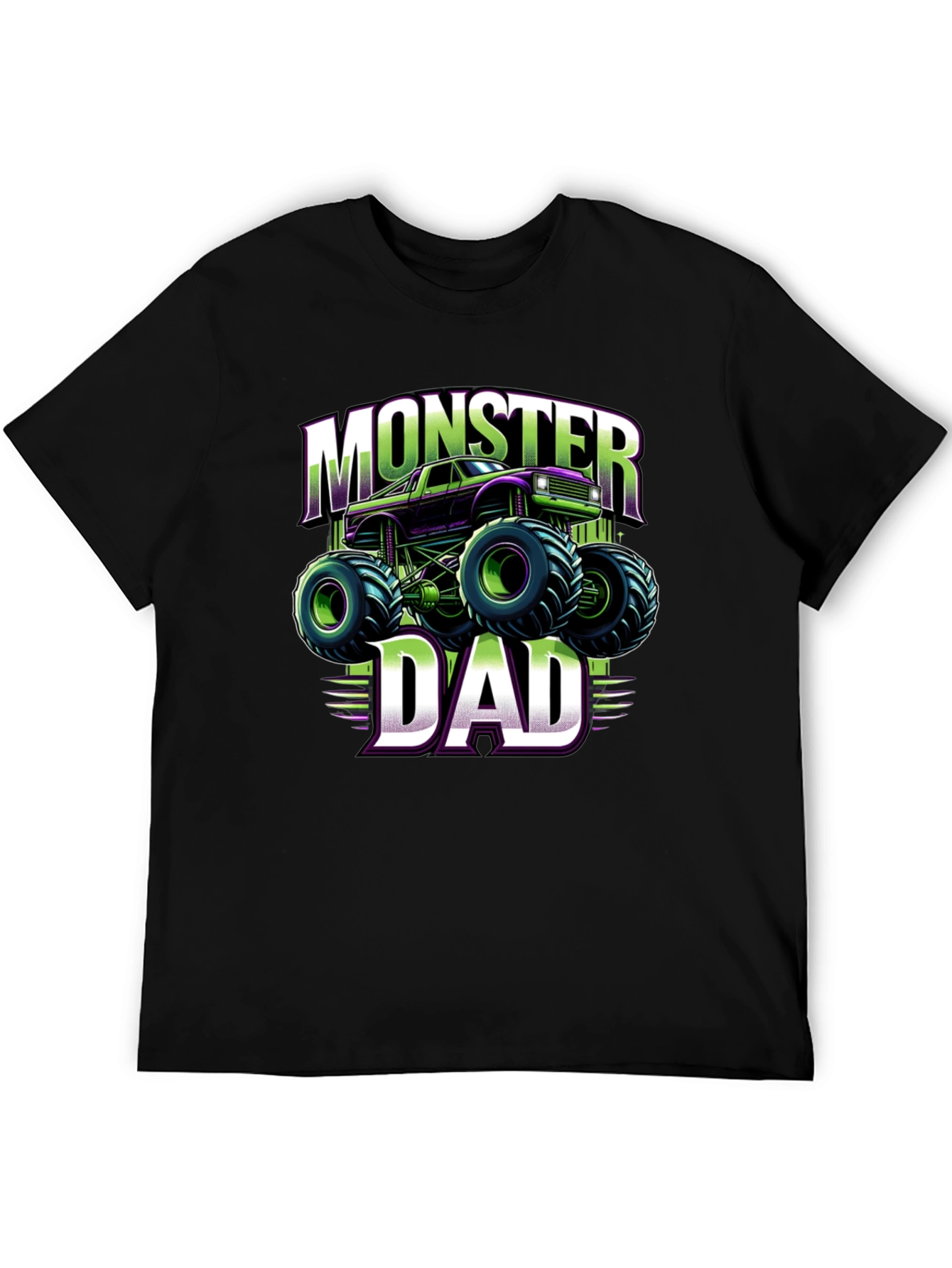 Monster Dad Truck Graphic T-Shirt