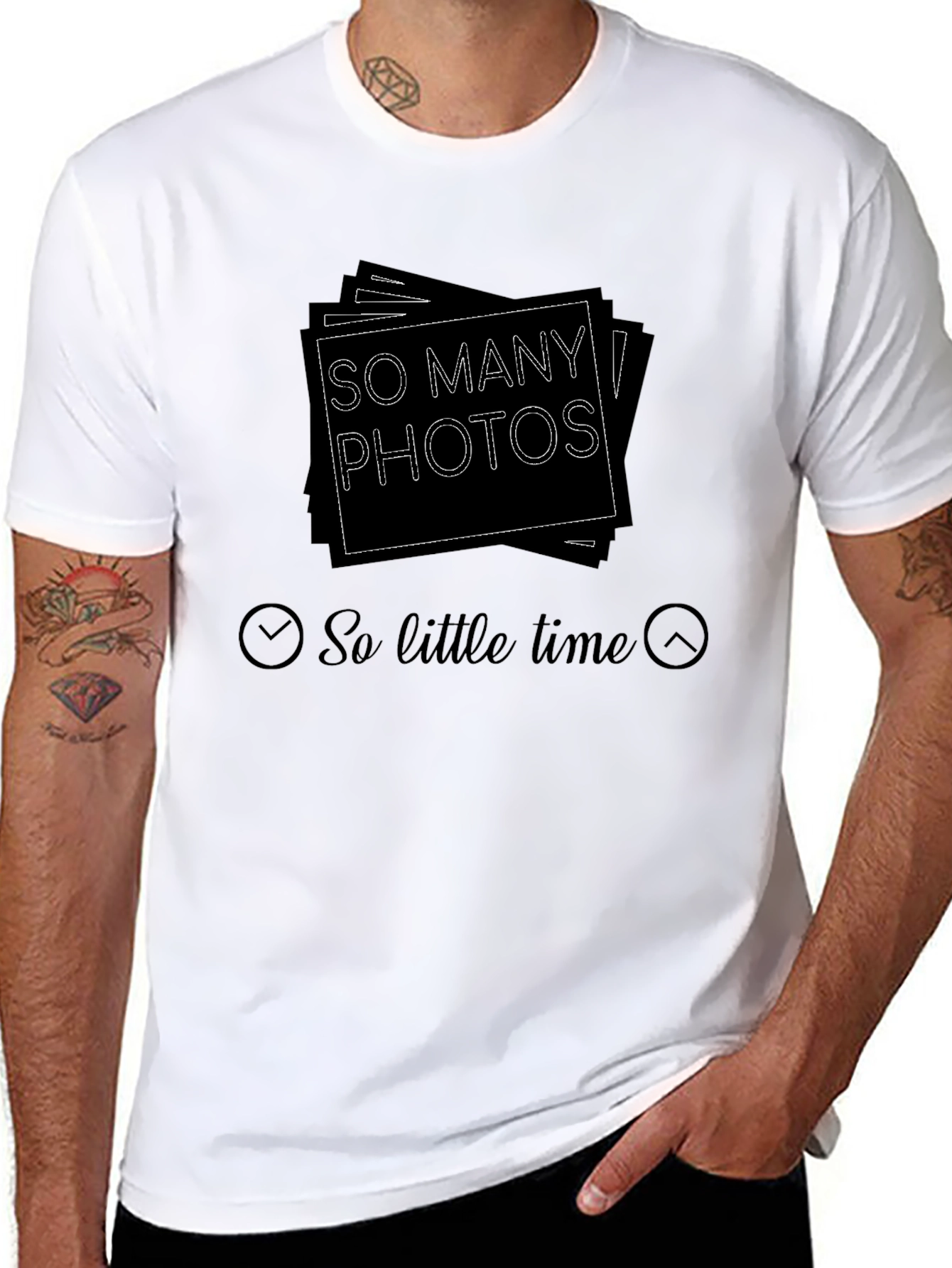 So Many Photos Graphic T-Shirt