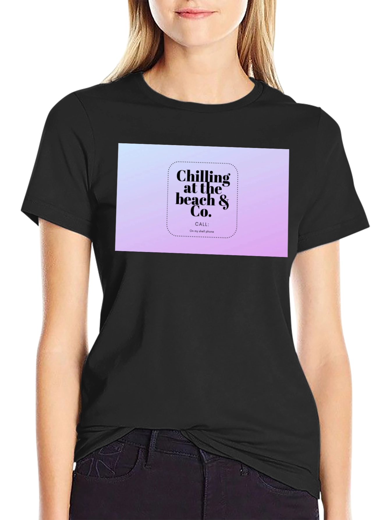 Chilling at the Beach & Co. Mens T-Shirt