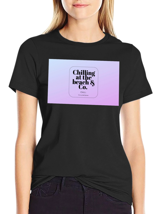 Chilling at the Beach & Co. Mens T-Shirt