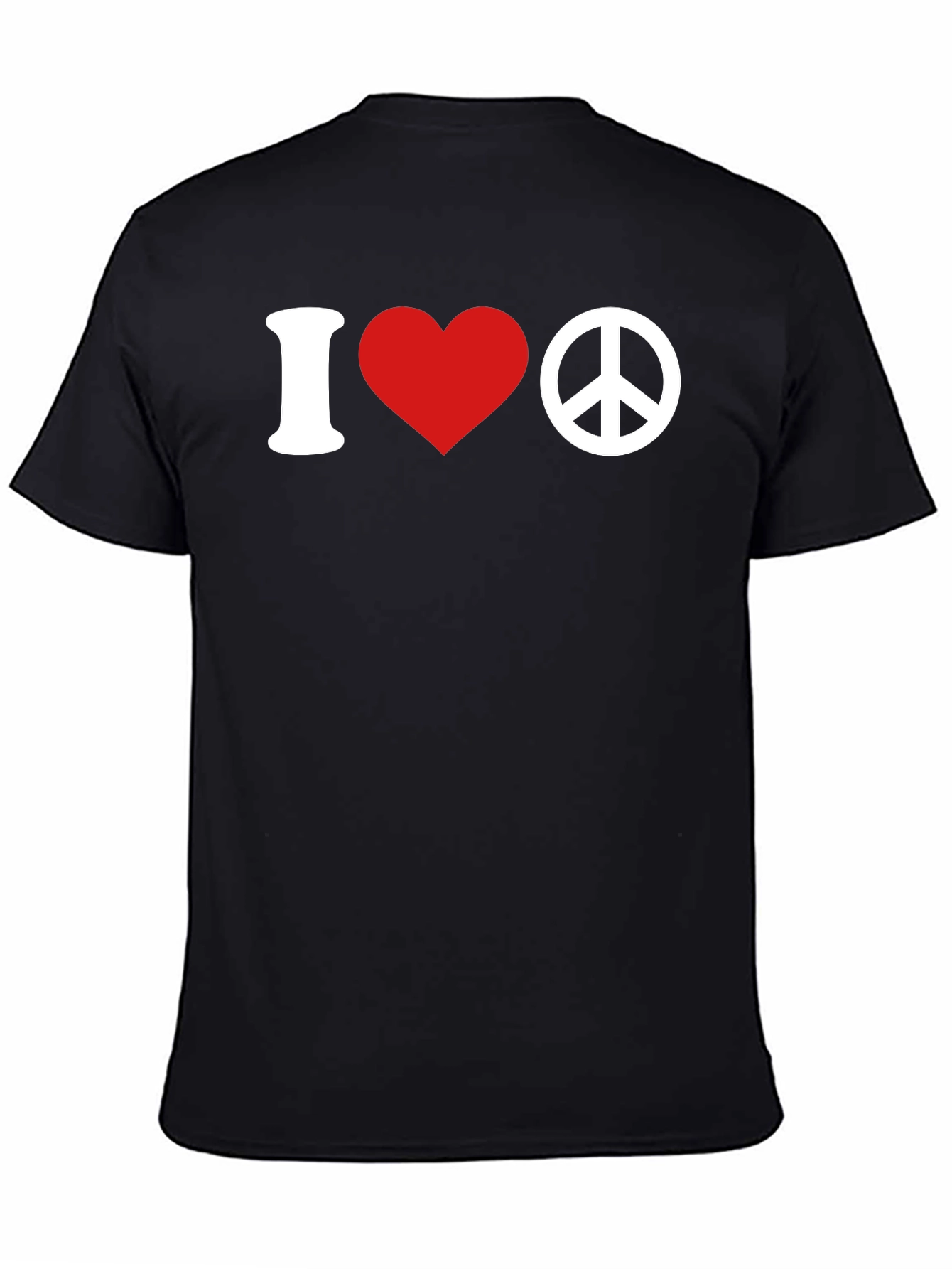 I Love Peace T-Shirt - Mens Graphic Tee
