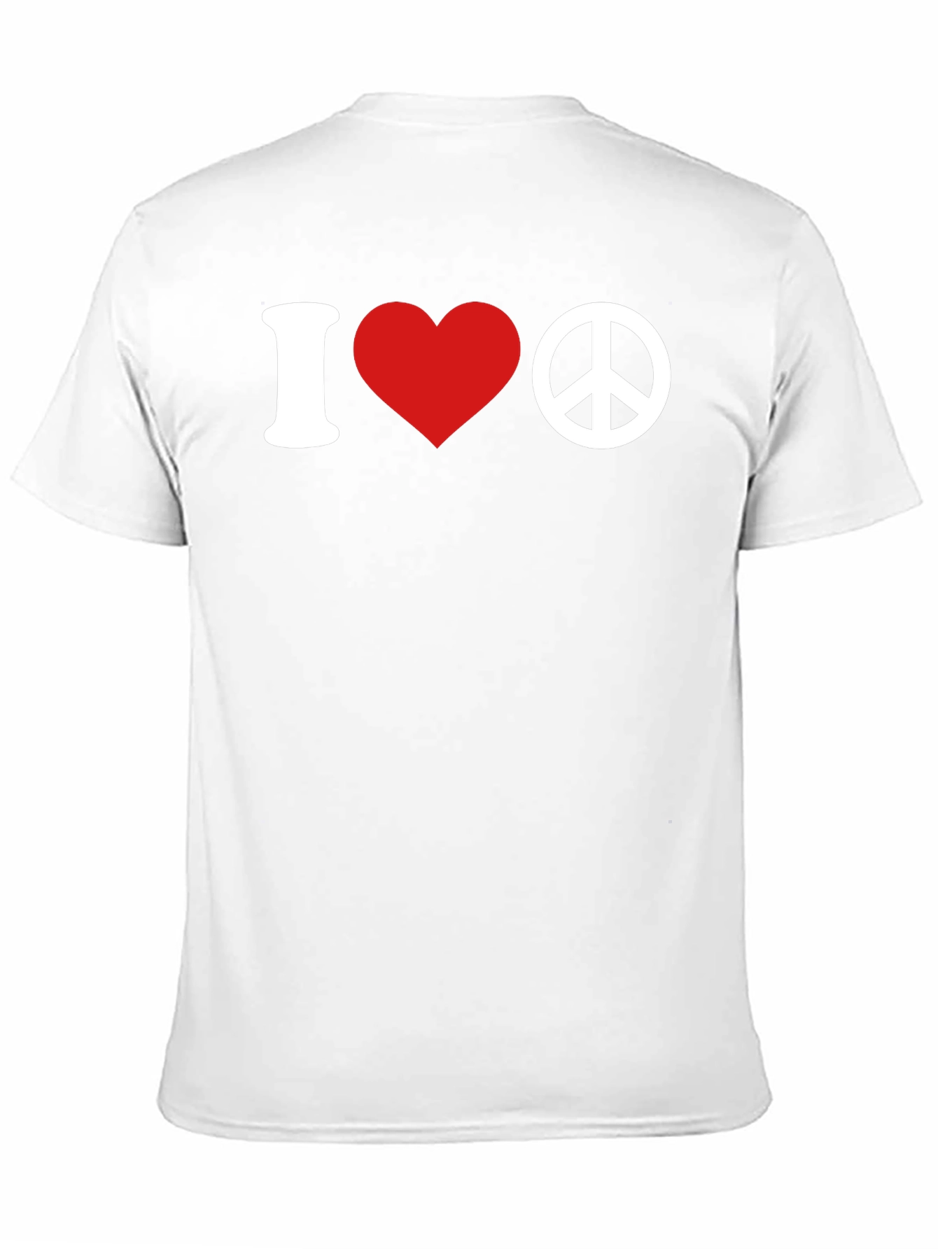 I Love Peace T-Shirt - Mens Graphic Tee