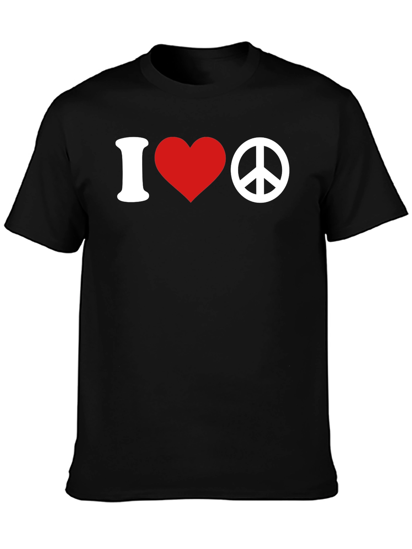 I Love Peace T-Shirt - Mens Graphic Tee
