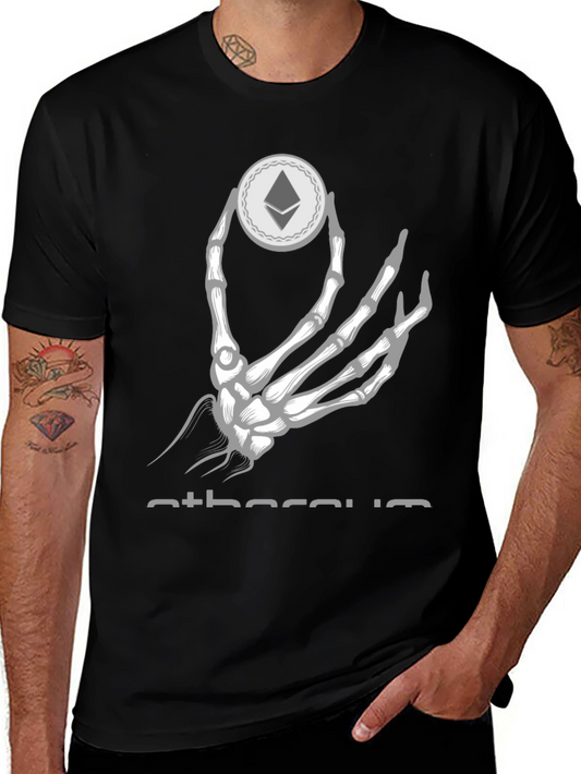 Ethereum Skeleton Hand T-Shirt