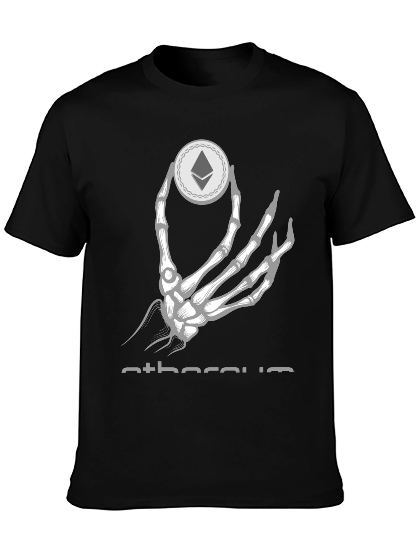 Ethereum Skeleton Hand T-Shirt