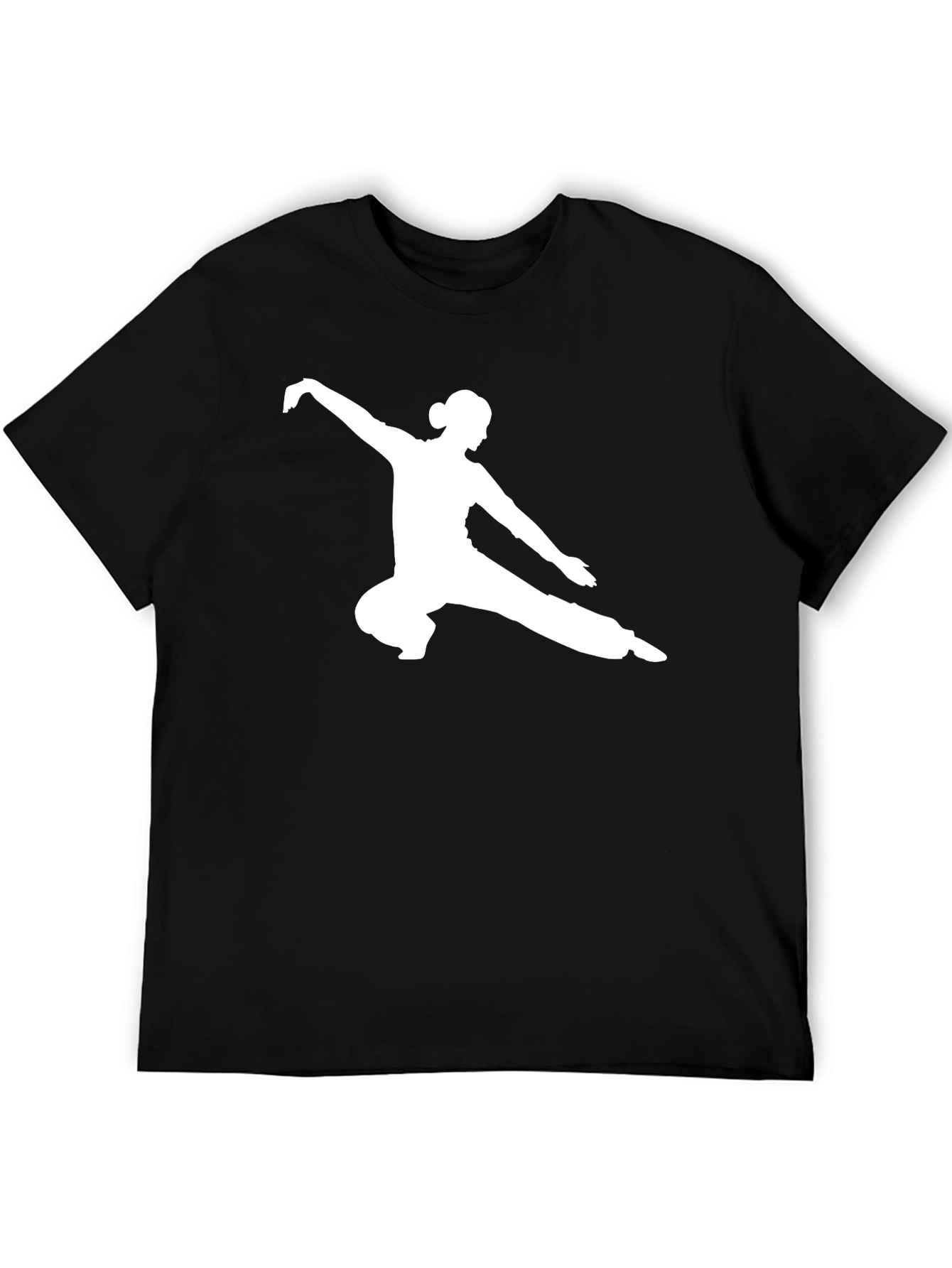 Kung Fu Silhouette Tee - Martial Arts Style