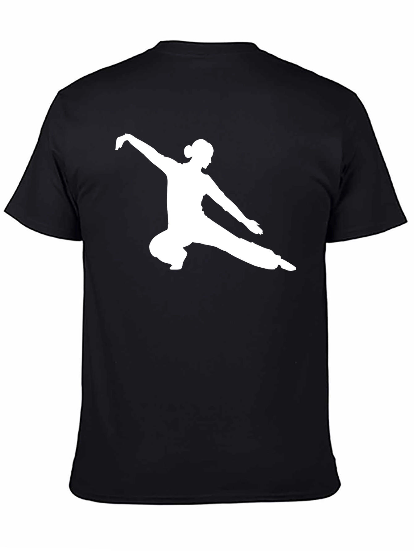 Kung Fu Silhouette Tee - Martial Arts Style