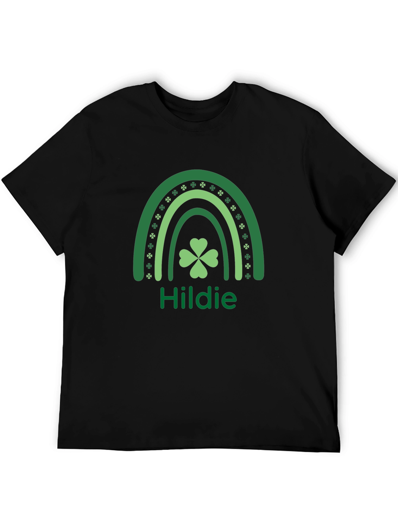 St. Patricks Day Hildie Shamrock Rainbow Shirt