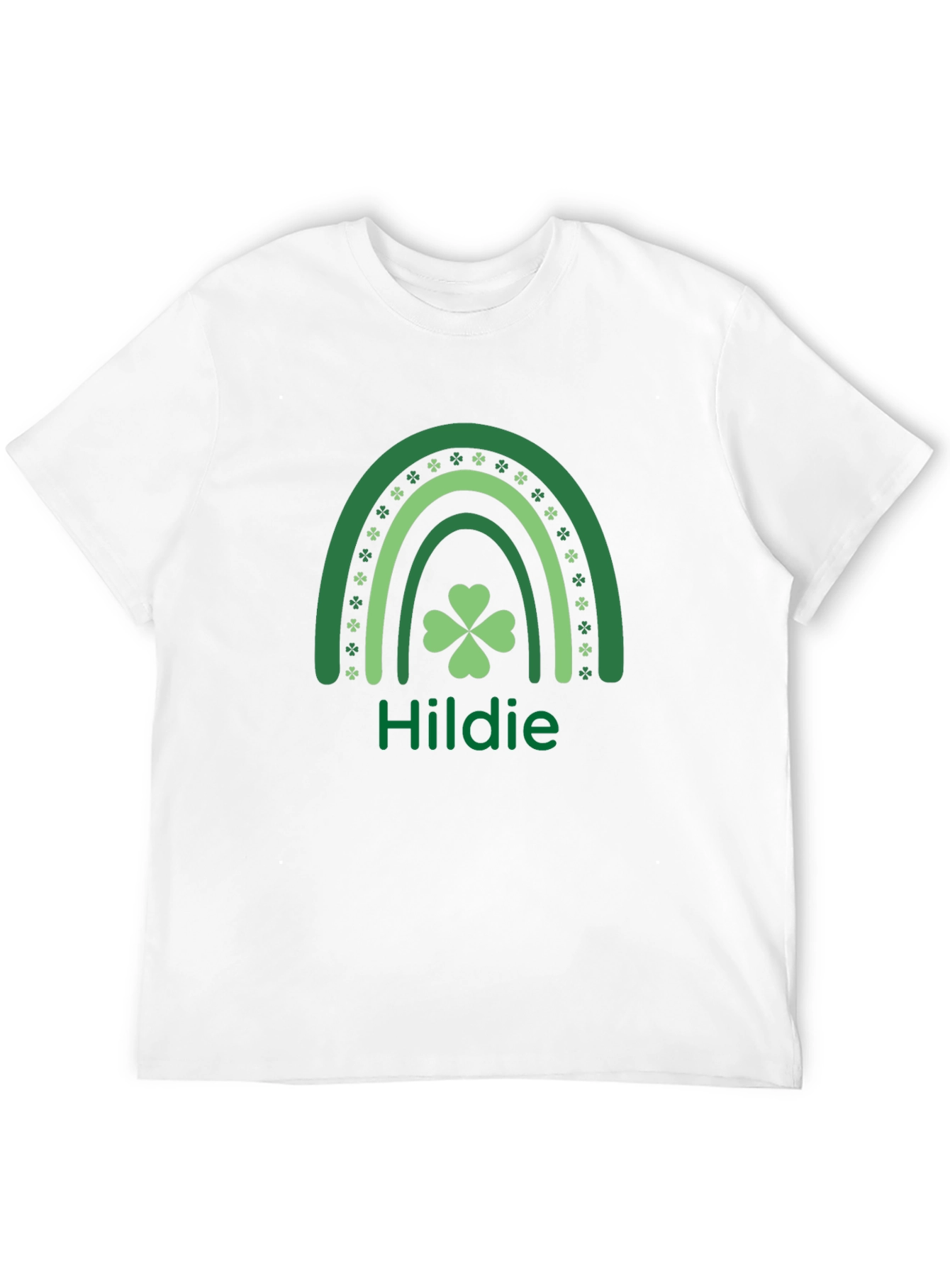 St. Patricks Day Hildie Shamrock Rainbow Shirt