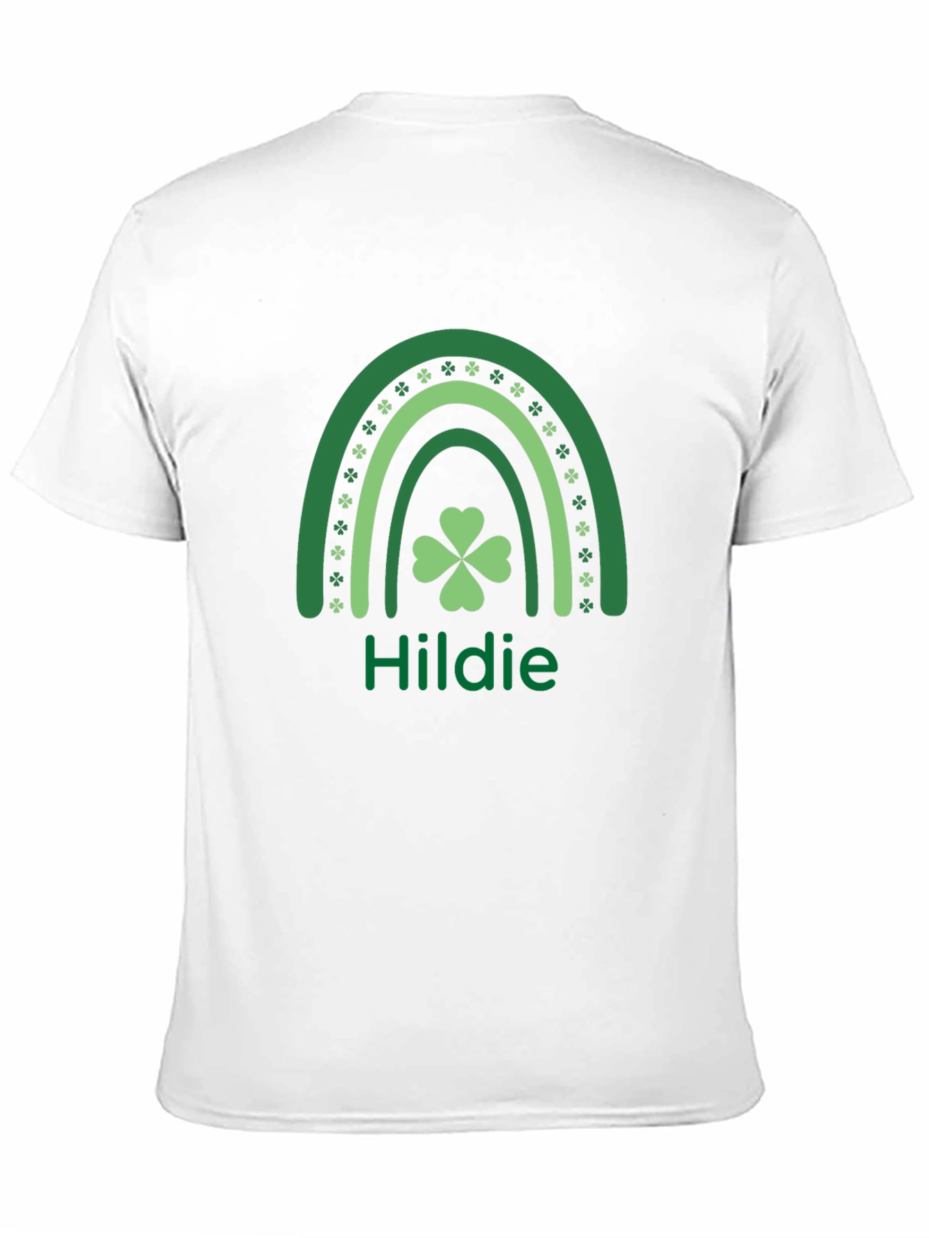 St. Patricks Day Hildie Shamrock Rainbow Shirt
