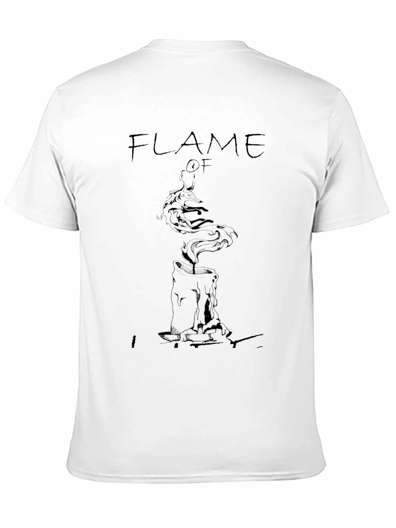 Flame Of T-Shirt - Black Graphic Tee