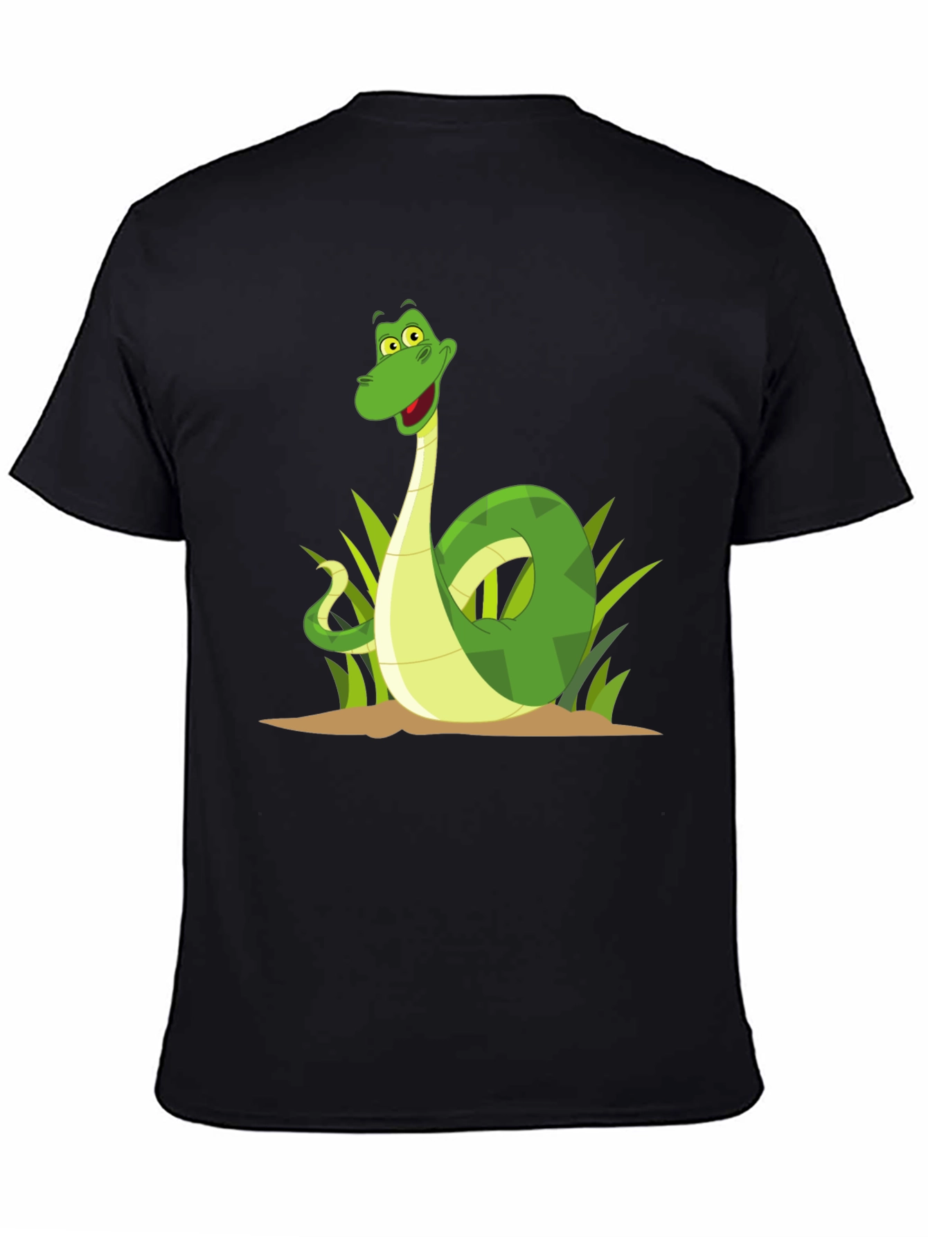 Cartoon Snake Graphic Tee - Unique Design