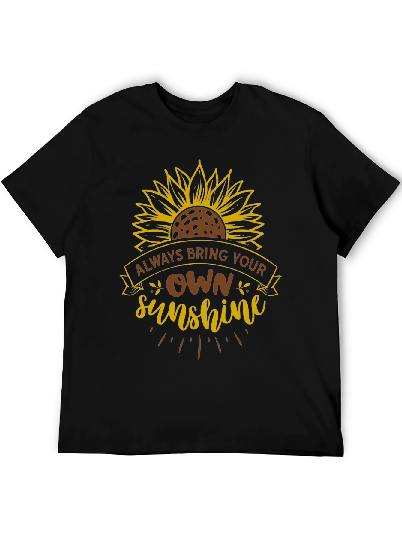 Sunshine Sunflower Graphic T-Shirt