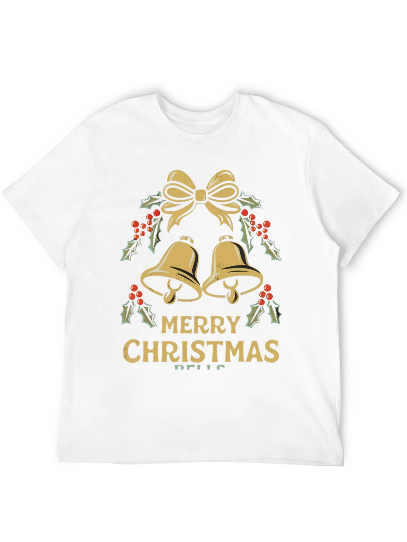 Merry Christmas Bells Graphic Tee