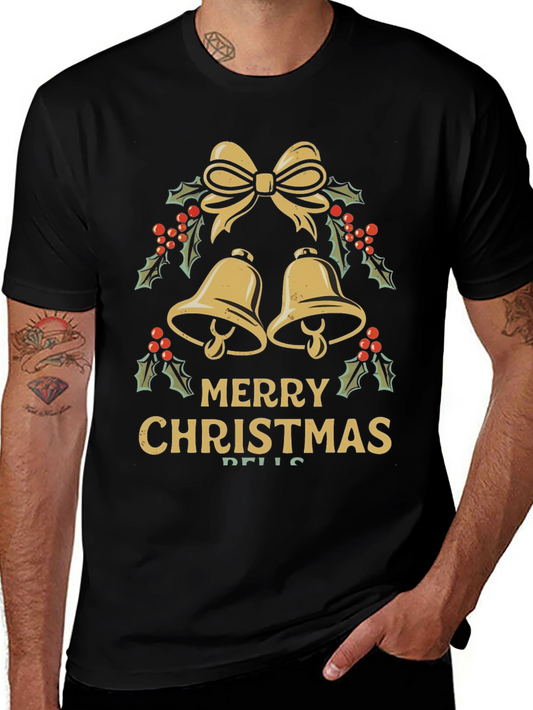Merry Christmas Bells Graphic Tee