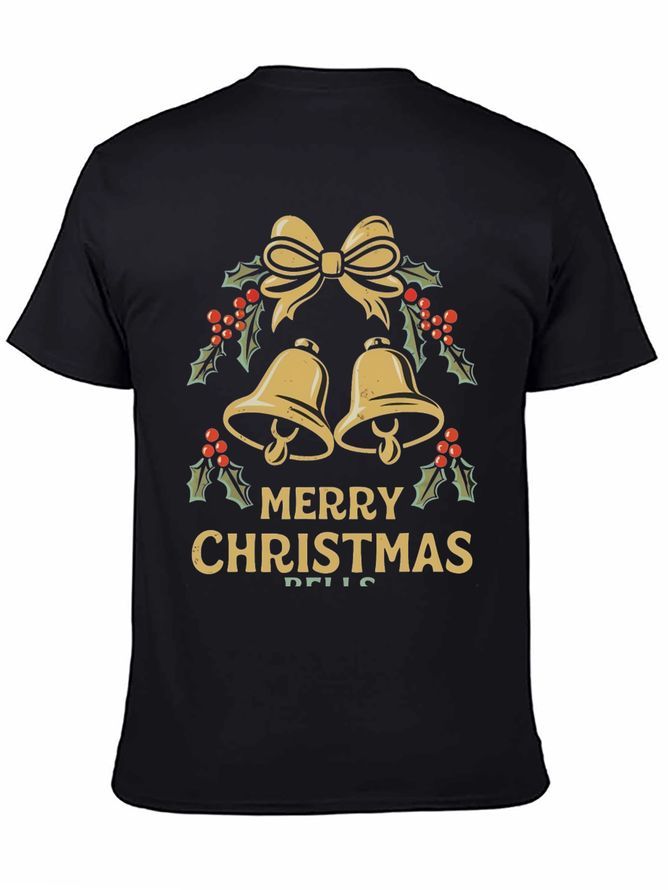 Merry Christmas Bells Graphic Tee