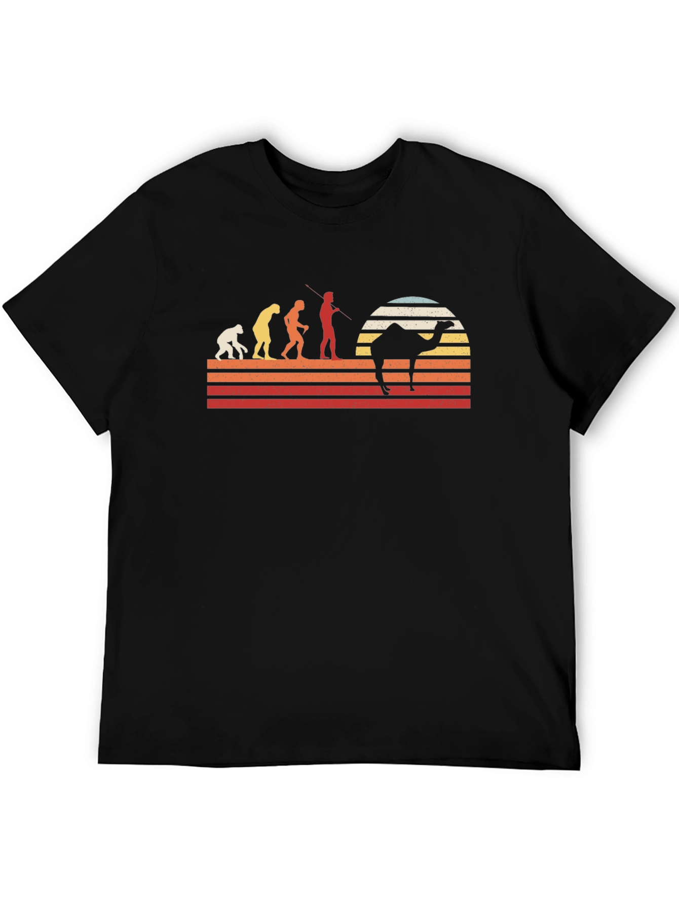 Retro Evolution Camel T-Shirt