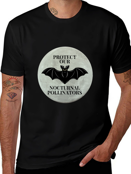 Bat Nocturnal Pollinators T-Shirt