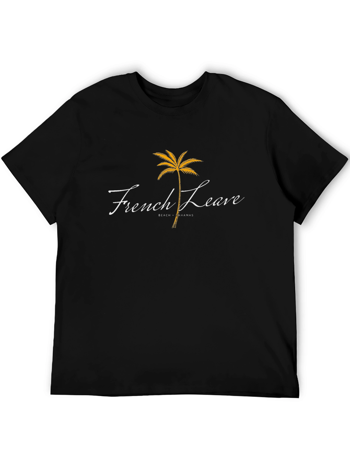 French Leave Beach Bahamas Graphic T-Shirt