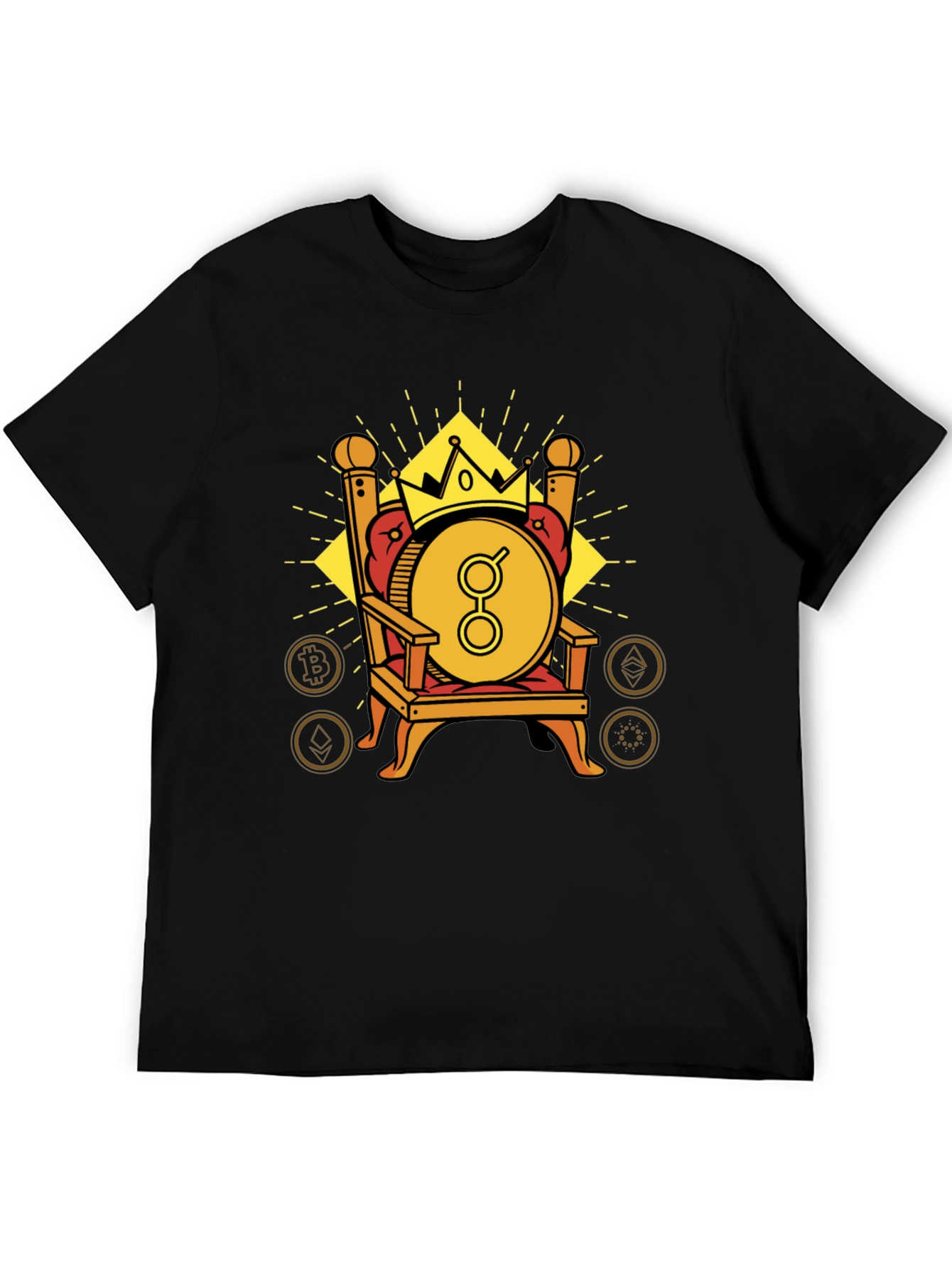 Crypto King Black T-Shirt