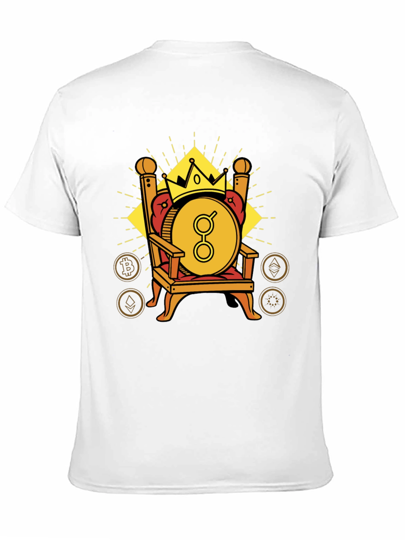 Crypto King Black T-Shirt