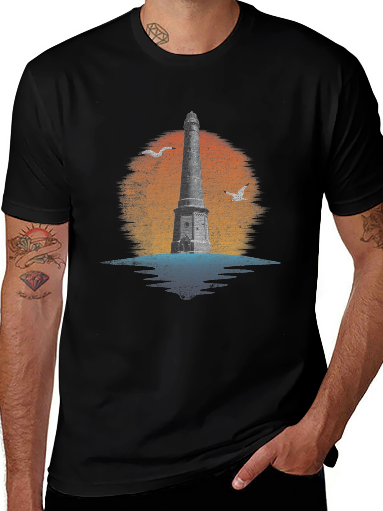 Lighthouse Graphic T-Shirt