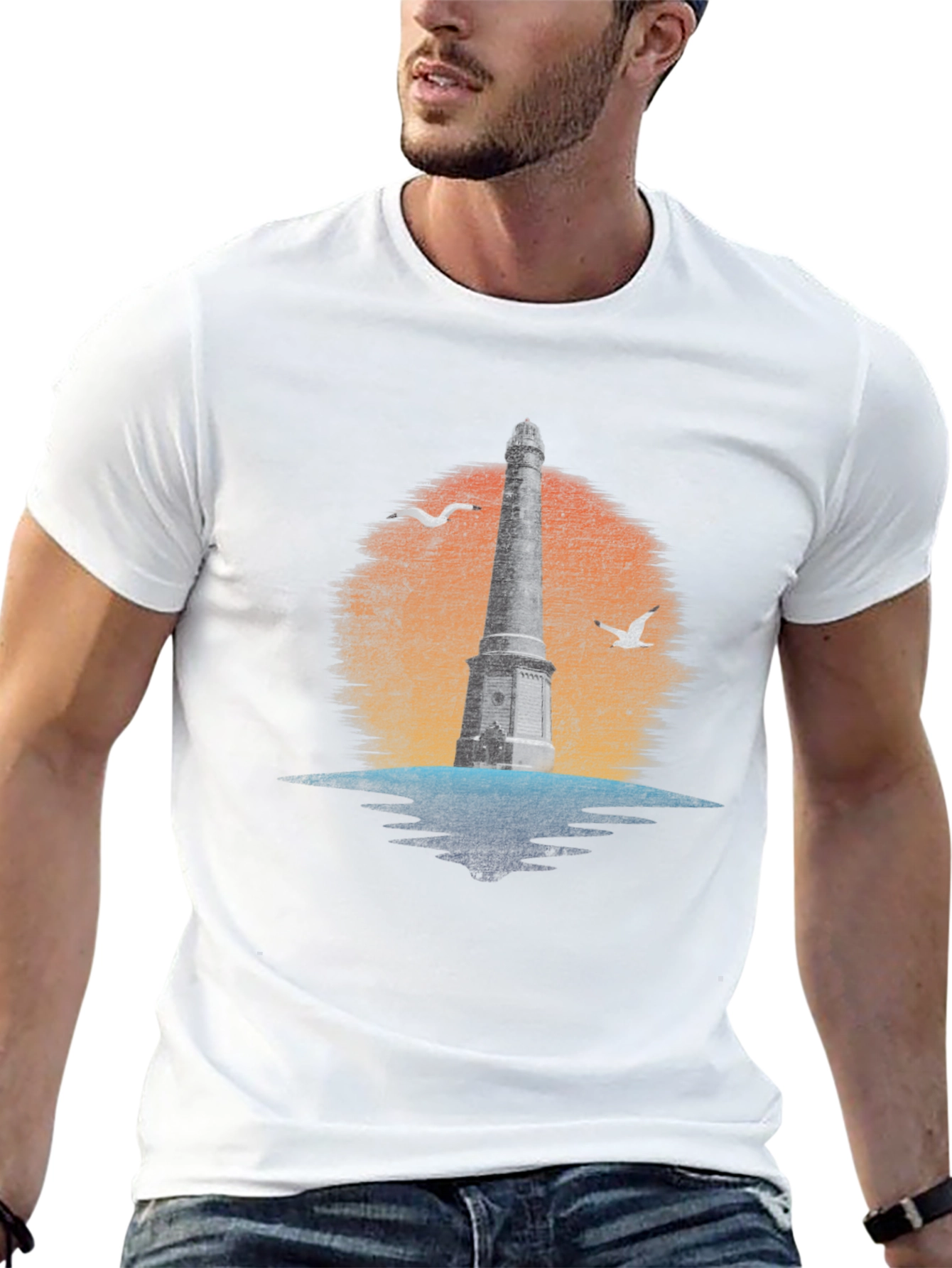 Lighthouse Graphic T-Shirt