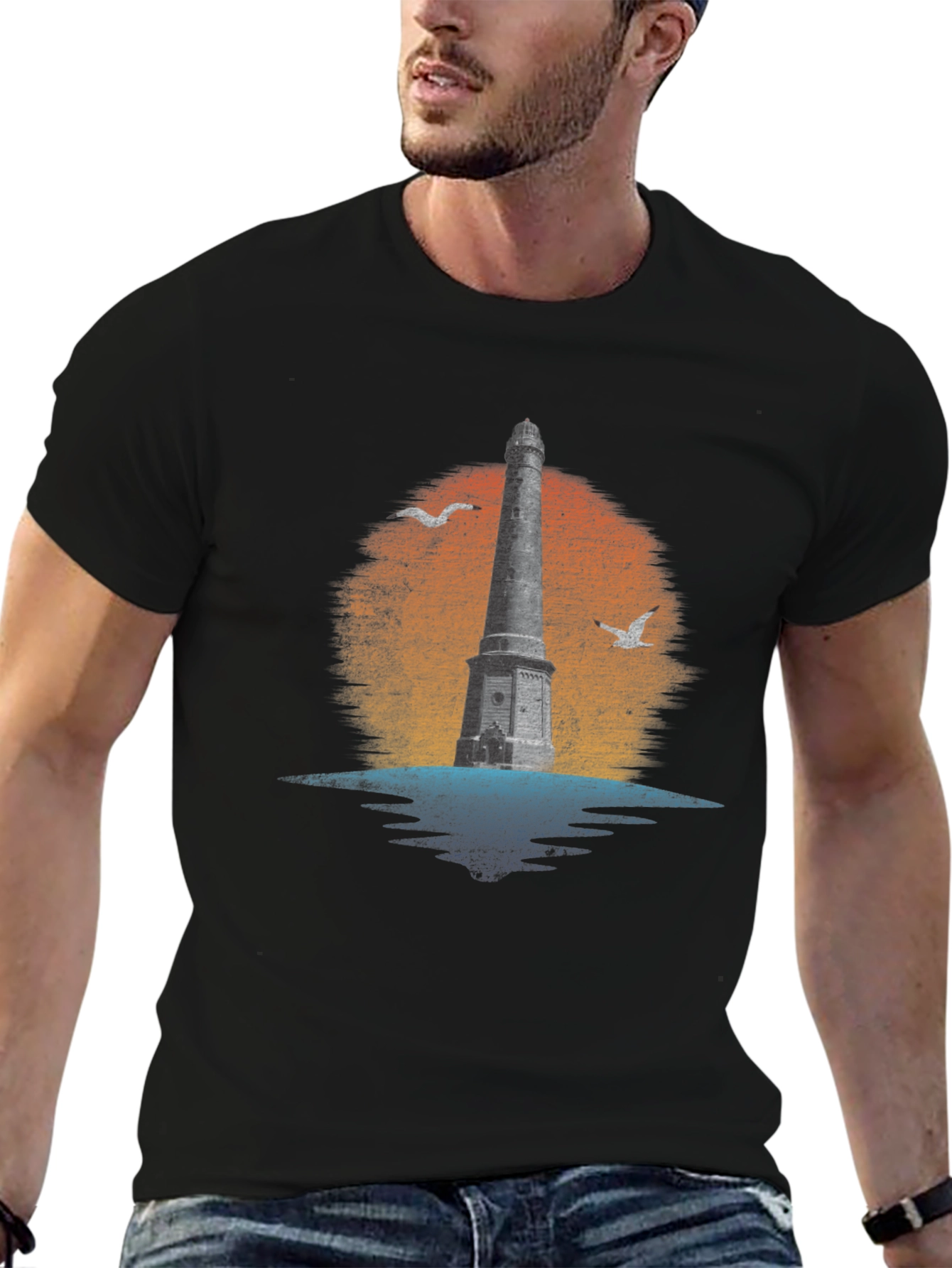 Lighthouse Graphic T-Shirt