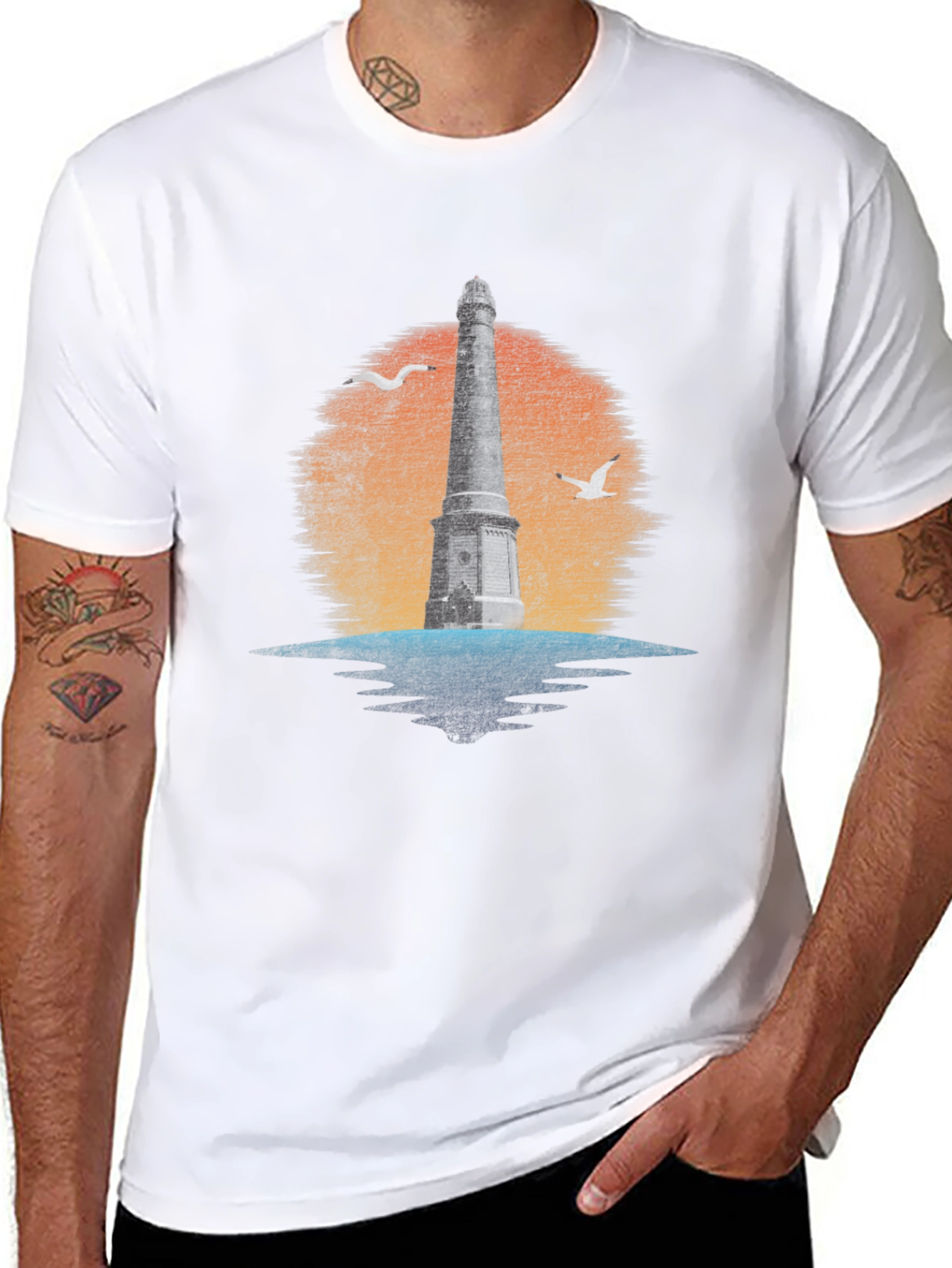 Lighthouse Graphic T-Shirt