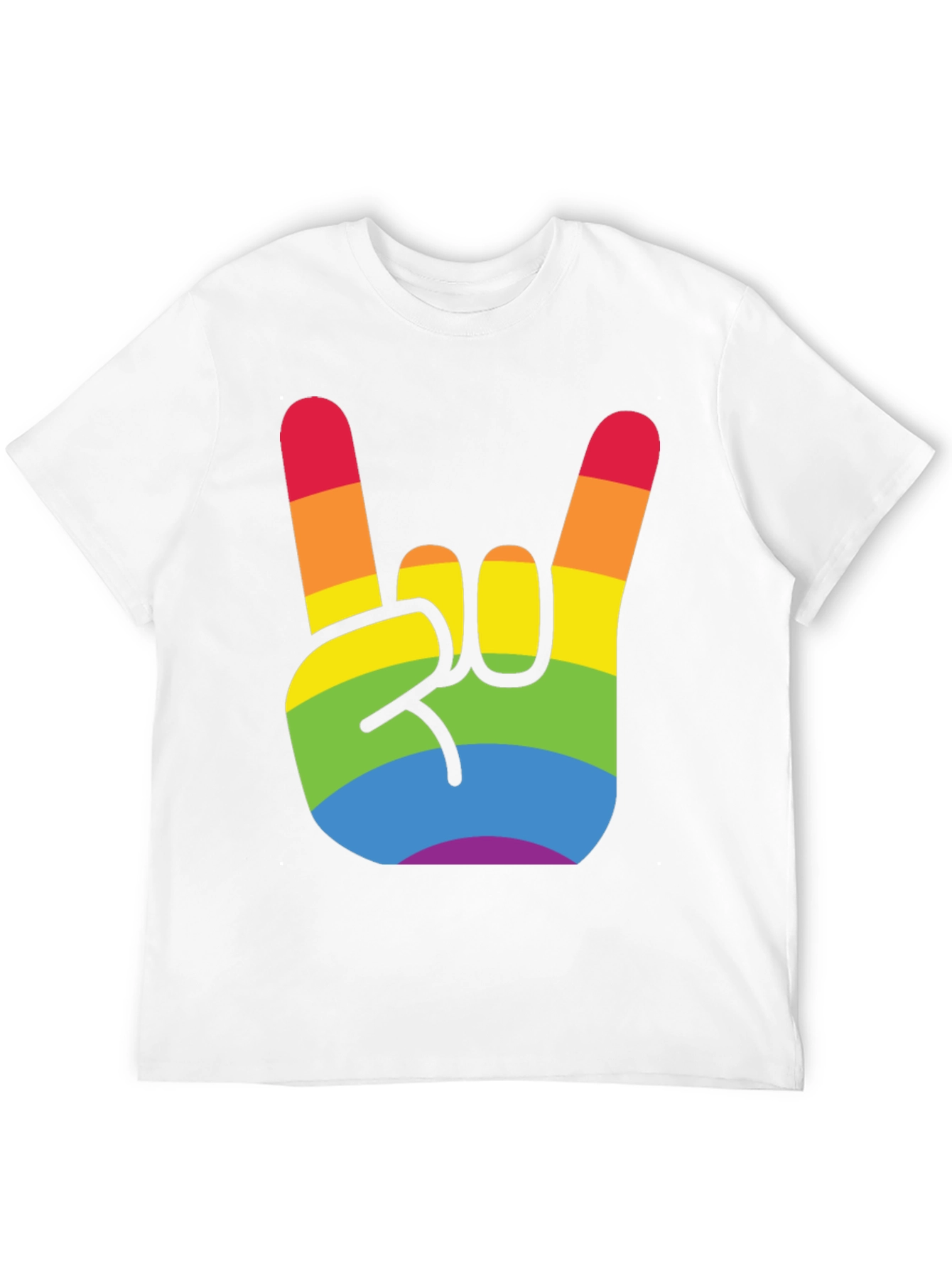 Rainbow Rock On Pride T-Shirt