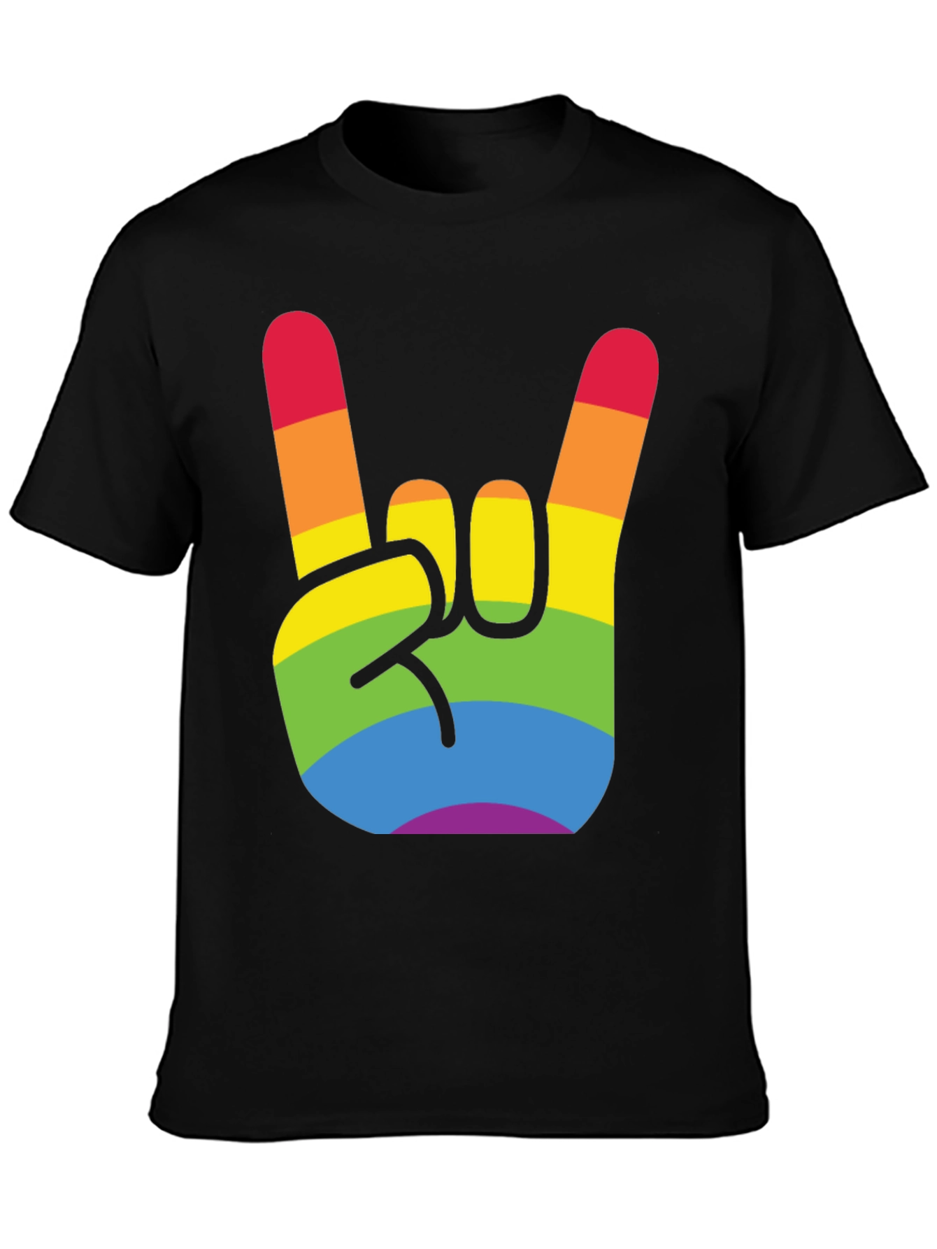 Rainbow Rock On Pride T-Shirt